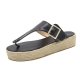 Large Size Flip-flops British Fashion Trend Cork Slippers Female Flip Flops Outdoor Slippers