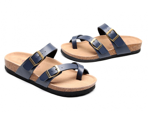 Cork Slippers Women's Non-slip Soft Bottom Flip Flops