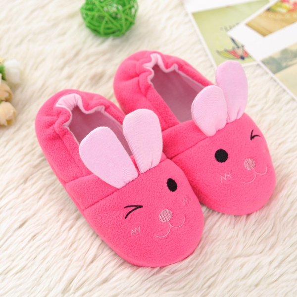 Children's Cotton Slippers Home Warm Card