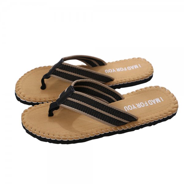 Summer couple beach slippers