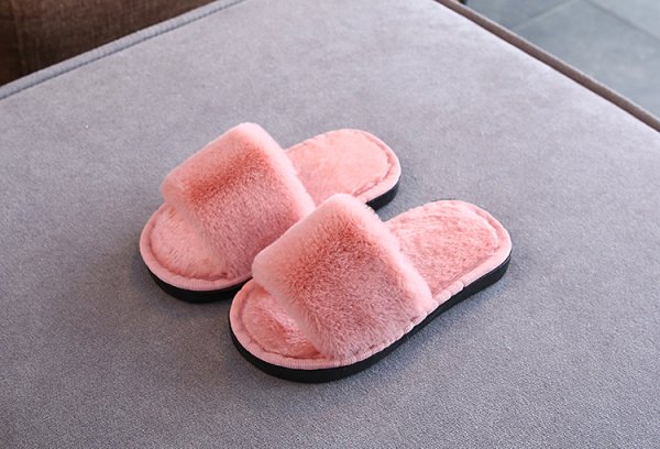 New Winter Children's Cotton Slippers  Home Indoor Slippers