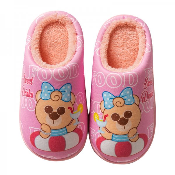 Children's Cotton Slippers Boys And Girls Indoor Warm Home