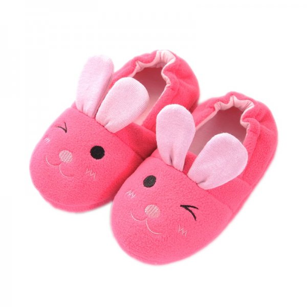 Children's Cotton Slippers Home Warm Card